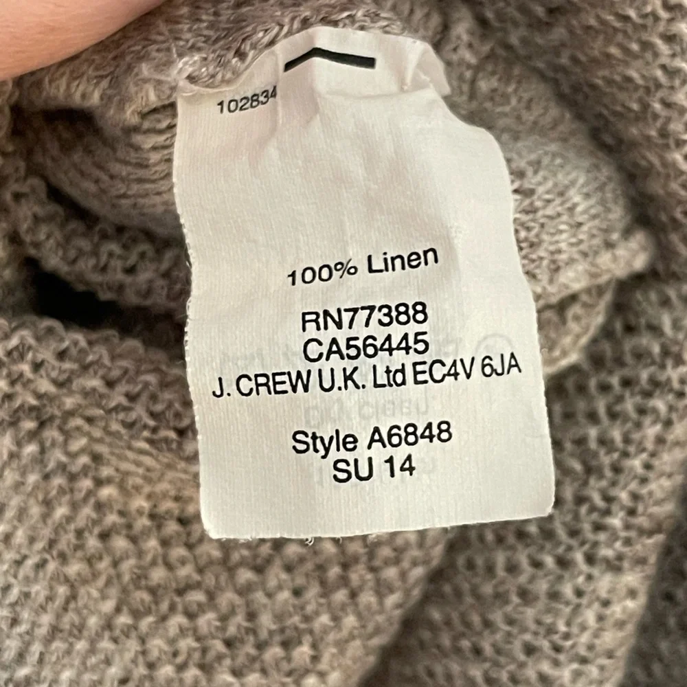 Women’s Madewell linen cardigan. - Picture 8 of 8
